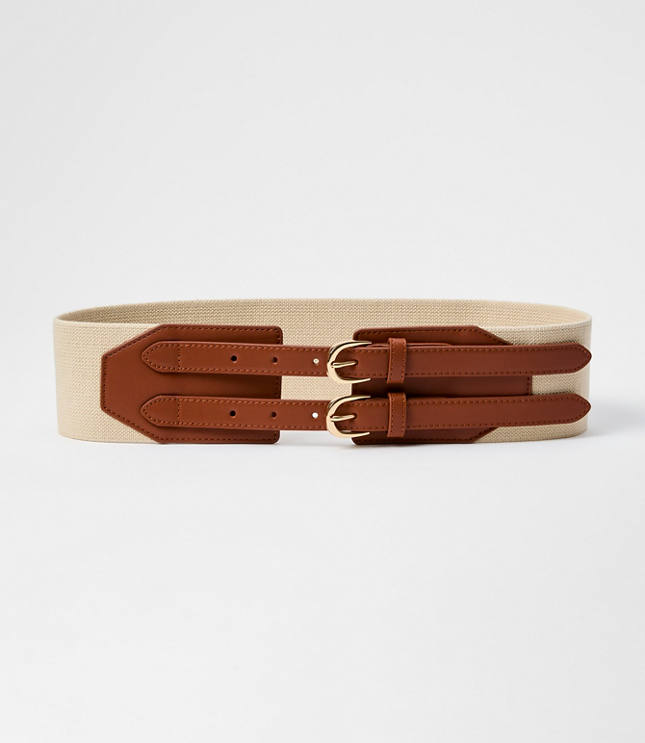 Double Buckle Stretch Belt