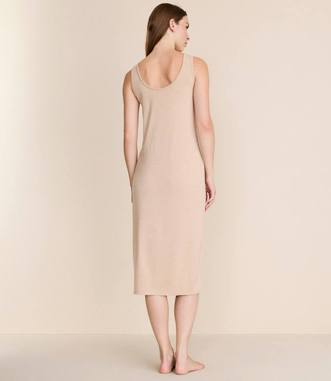 Lou & Grey Heathered Softened Modal Pajama Dress