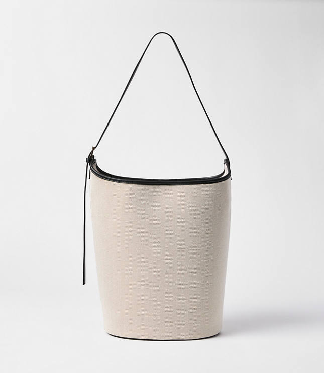 Canvas Bucket Bag