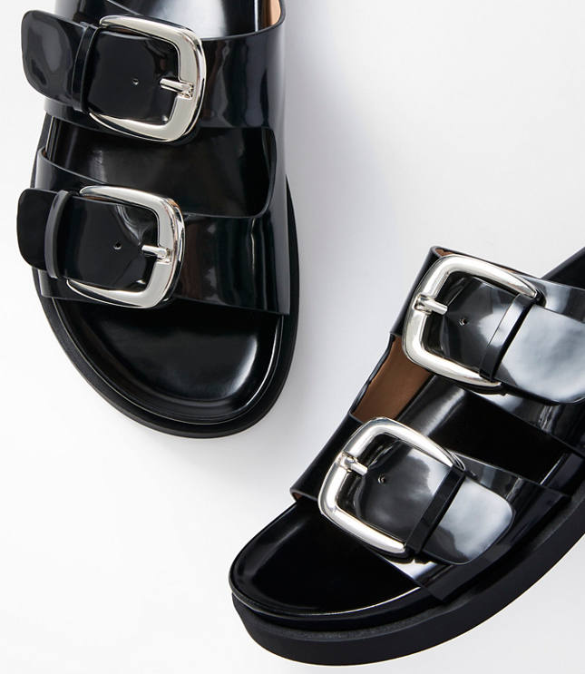 Lou & Grey Double Strap Molded Sandals