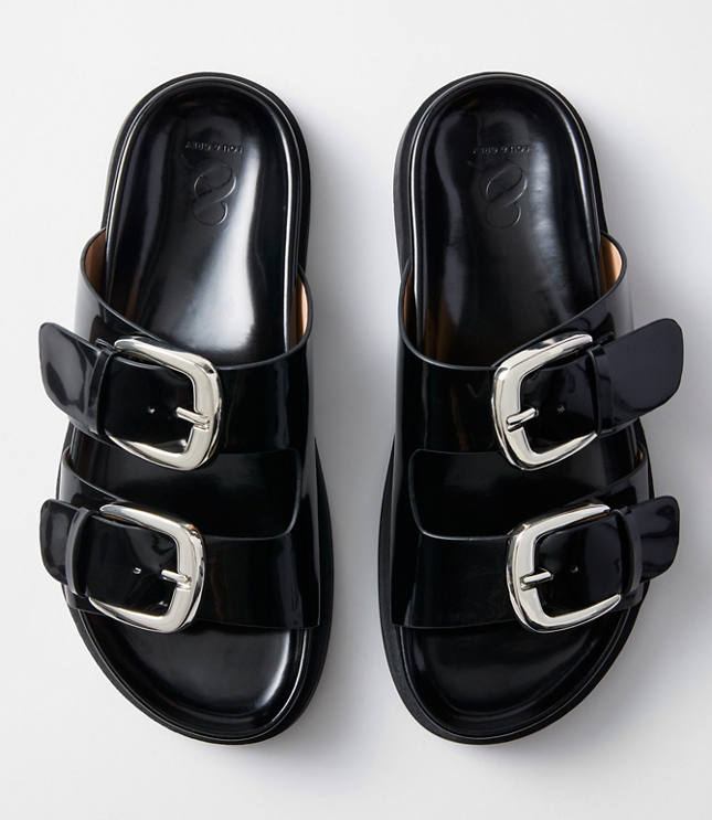 Lou & Grey Double Strap Molded Sandals