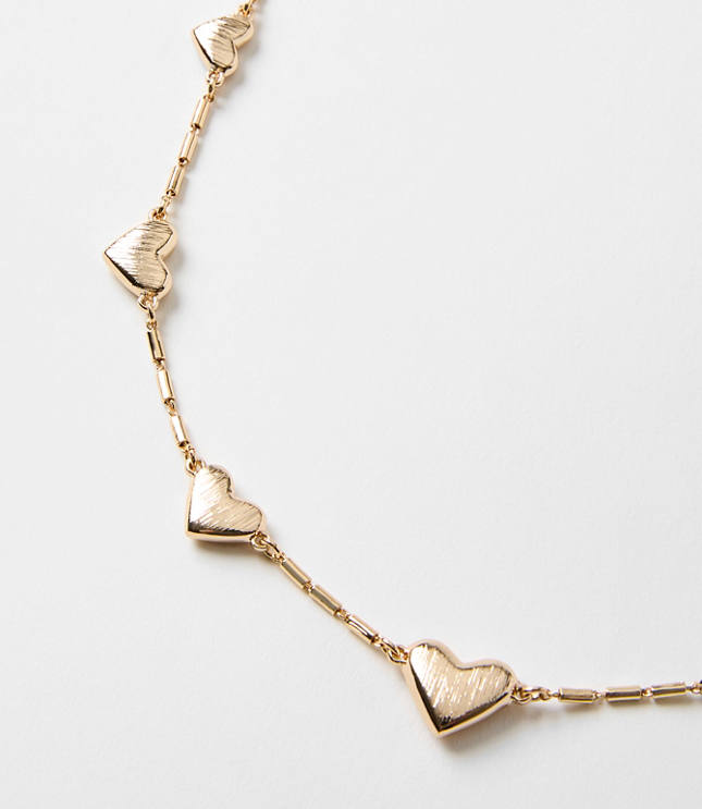 Scattered Heart Necklace