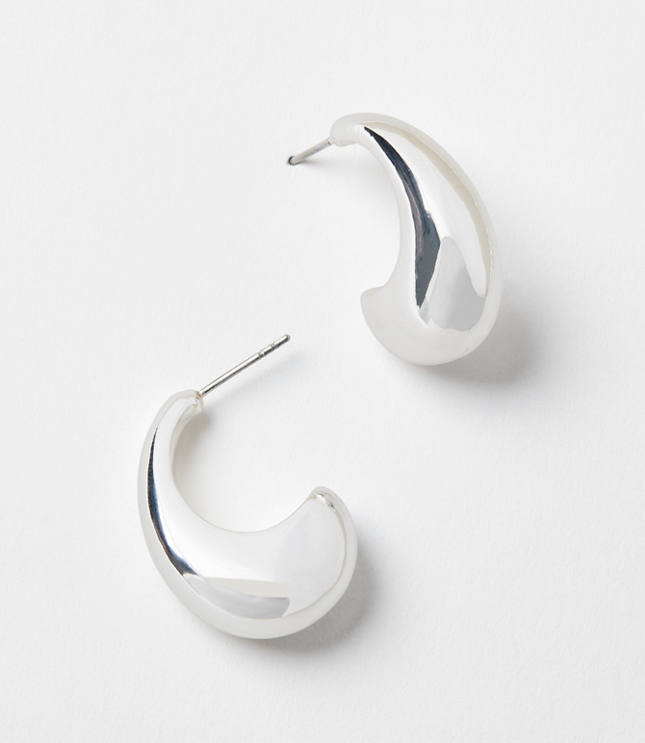 Teardrop Hoop Earrings