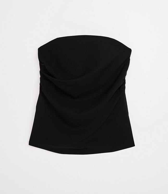 LOFT Versa Crepe Drape Bustier