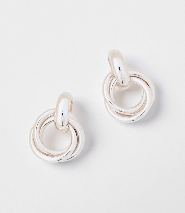 Twist Link Earrings