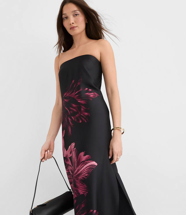 Lily Strapless Maxi Dress