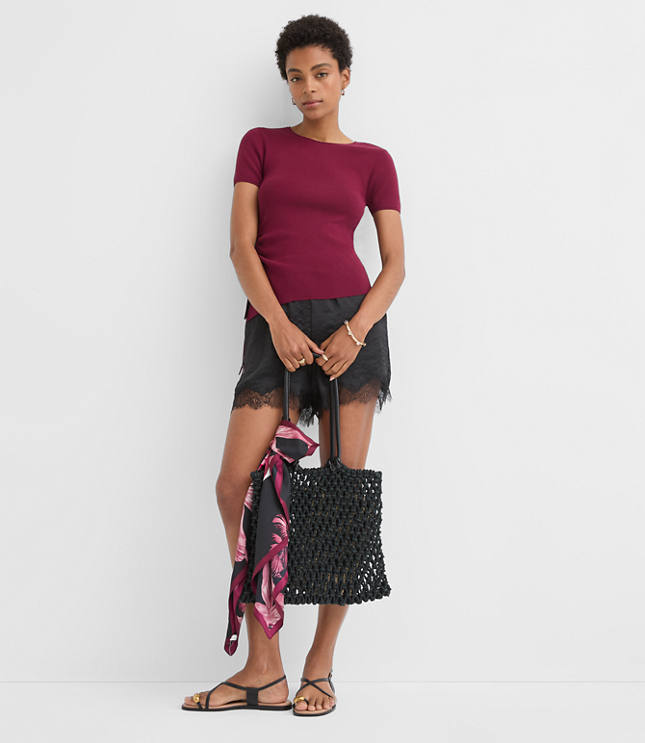 CAP SLV ASYMMETRIC CINCH SWTR TOP carousel Product Image 2