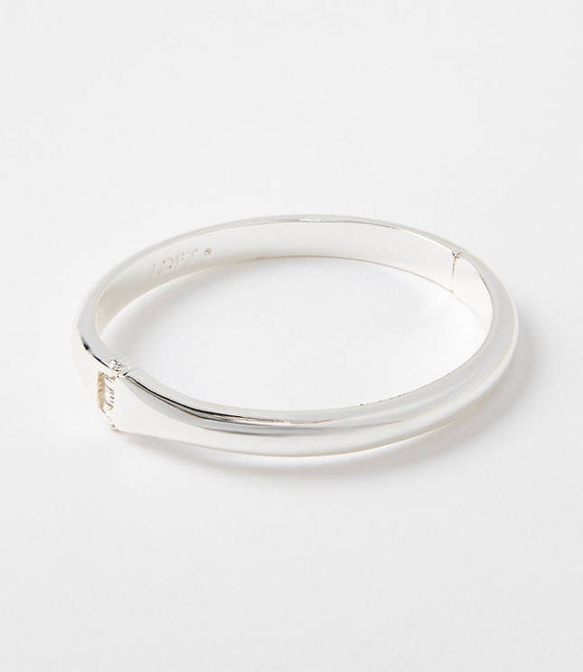 Modern Metallic Cuff Bracelet