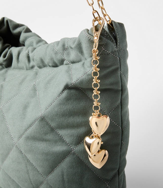 Heart Bag Charm