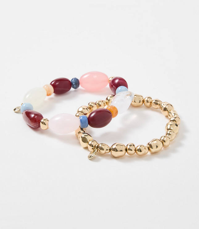Beaded Stretch Bracelet Set