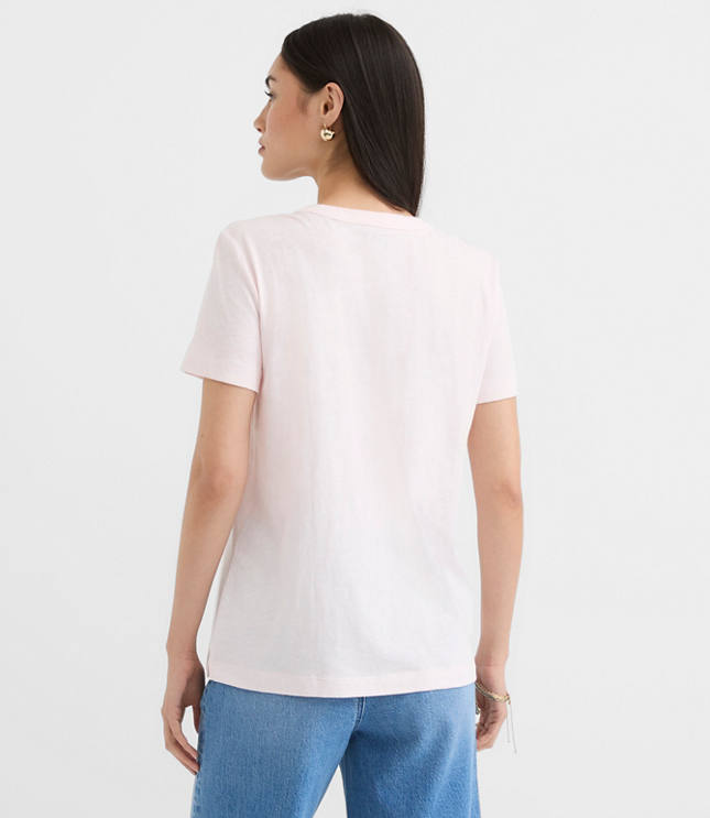 Strawberry Season Stamp Everyday Crew Tee