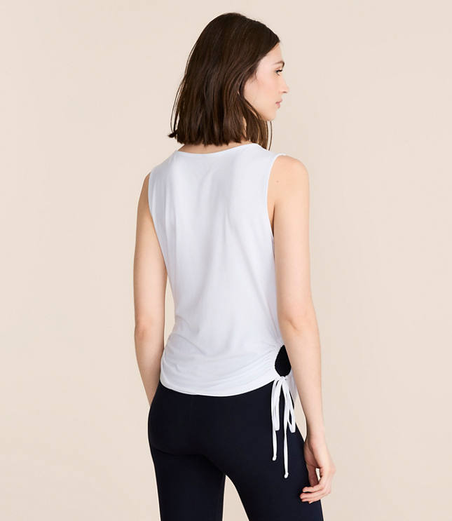 Petite Lou & Grey Essential Modal Side Tie Tank Top