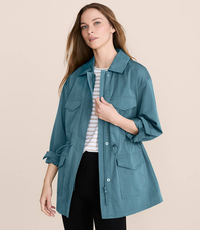 Lou & Grey Water Resistant Utility Jacket