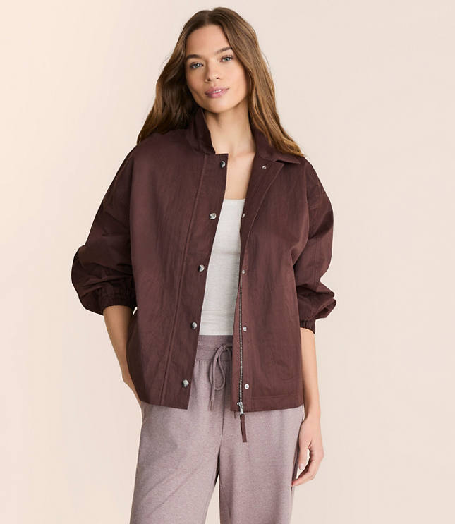 Petite Lou & Grey Peached Dolman Anorak