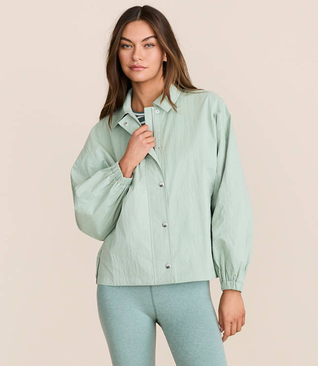 Petite Lou & Grey Peached Dolman Anorak