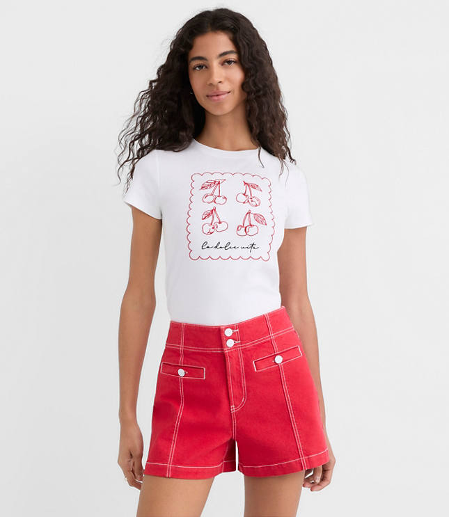 La Dolce Vita Ribbed Tee