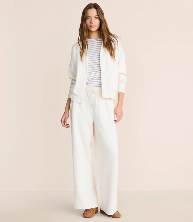 Petite Lou & Grey Scubasoft Wide Leg Sweatpants