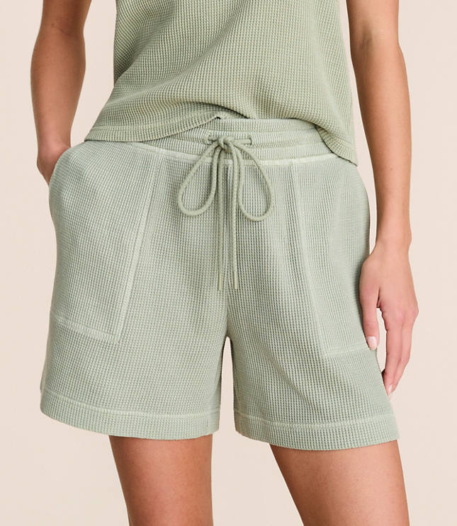 Lou & Grey Garment Dyed Waffle Shorts