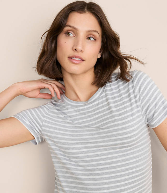 Lou & Grey Striped Essential Modal Pajama Tee