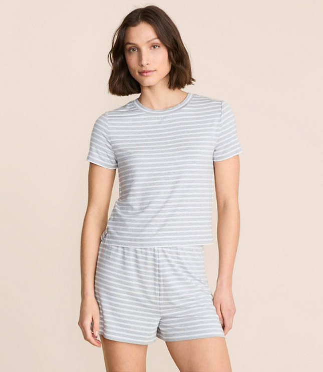 Lou & Grey Striped Essential Modal Pajama Tee