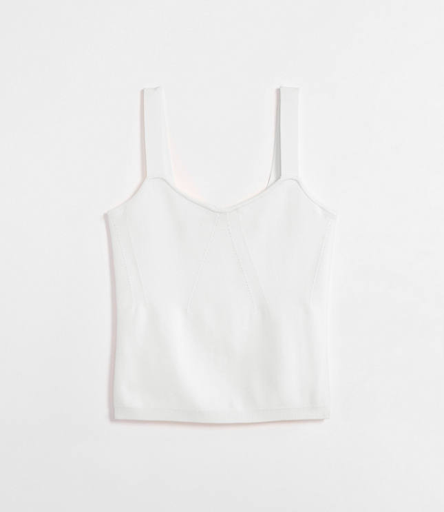 Petite LOFT Versa Bustier Sweater Cami carousel Product Image 3