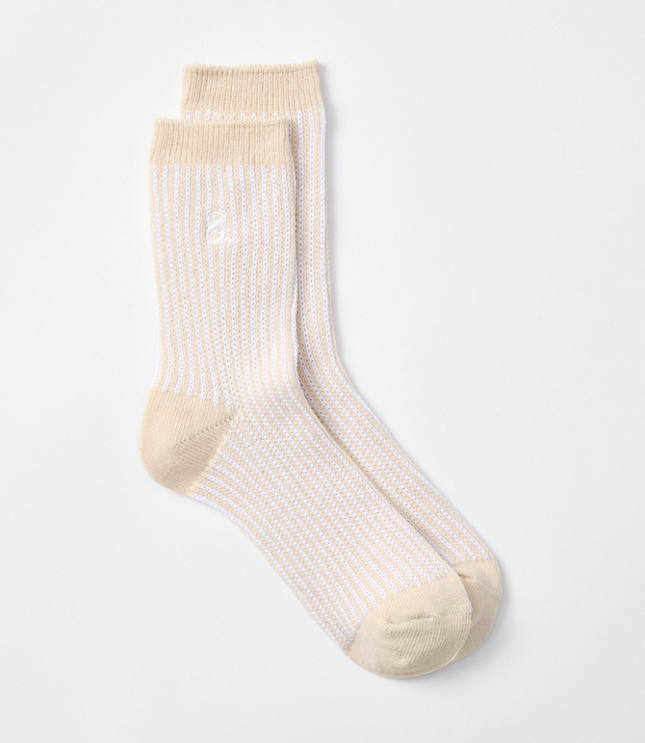 Lou & Grey Striped Crew Socks