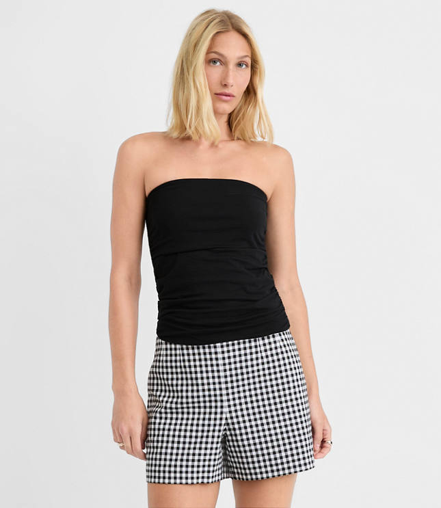 Ruched Tube Top