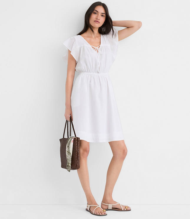 Flutter Mini Pocket Dress