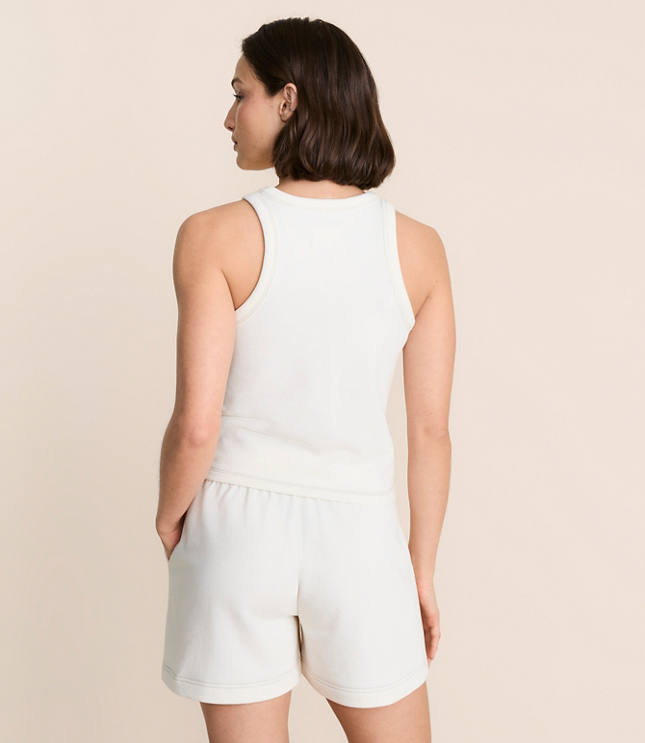 Petite Lou & Grey Terrysoft Contrast Stitch Tank Top