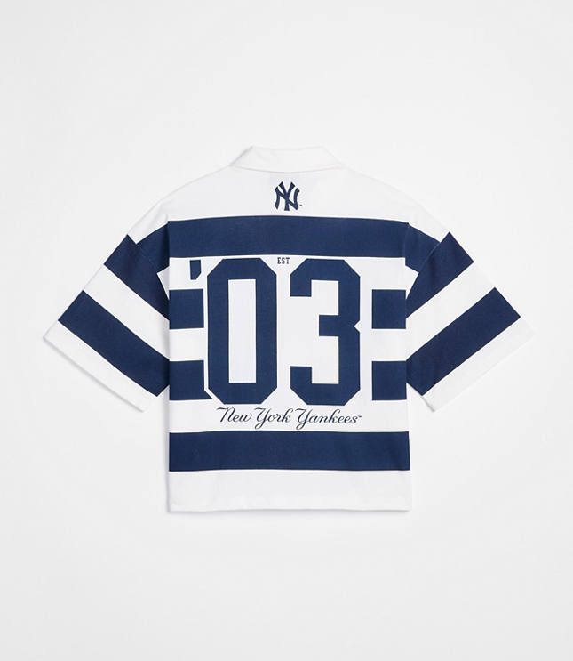 Wild Collective Yankees Polo Tee