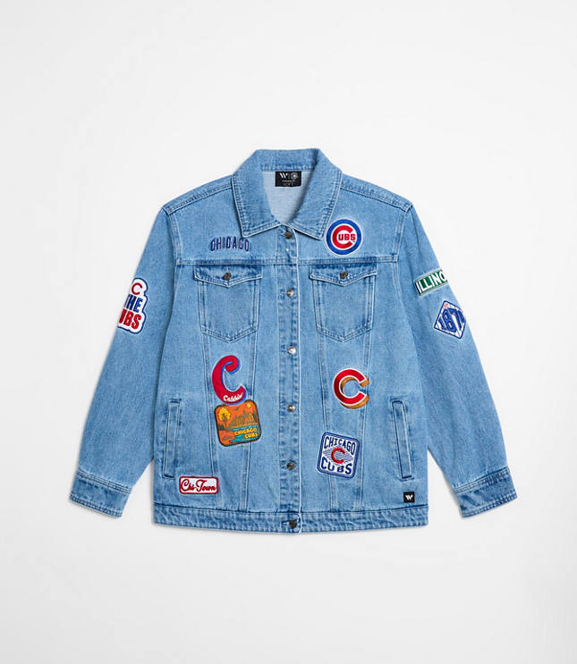 Wild Collective Cubs Denim Jacket