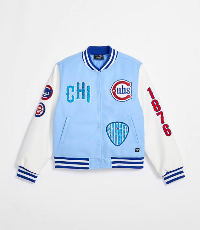 Wild Collective Cubs Varsity Jacket
