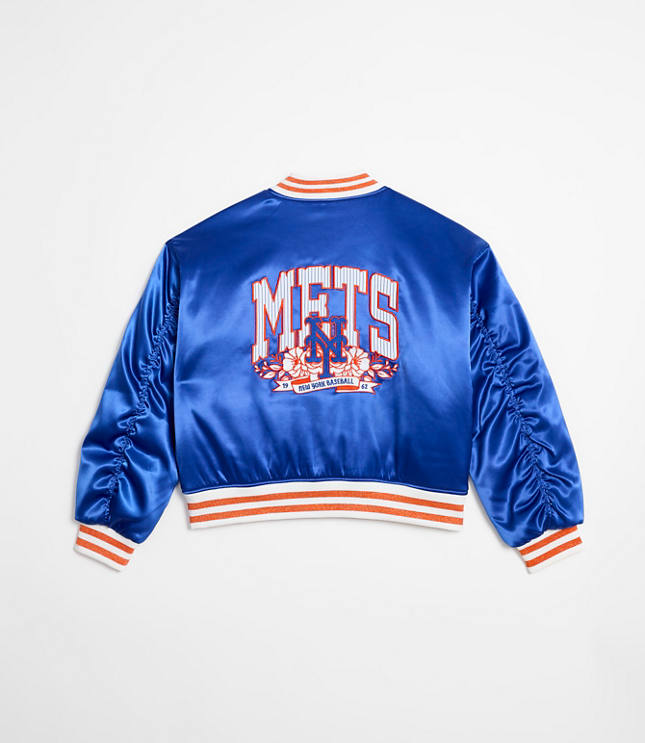 Wild Collective Mets Satin Bomber Jacket