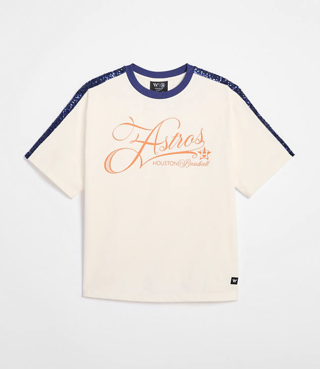 Wild Collective Astros Oversized Tee