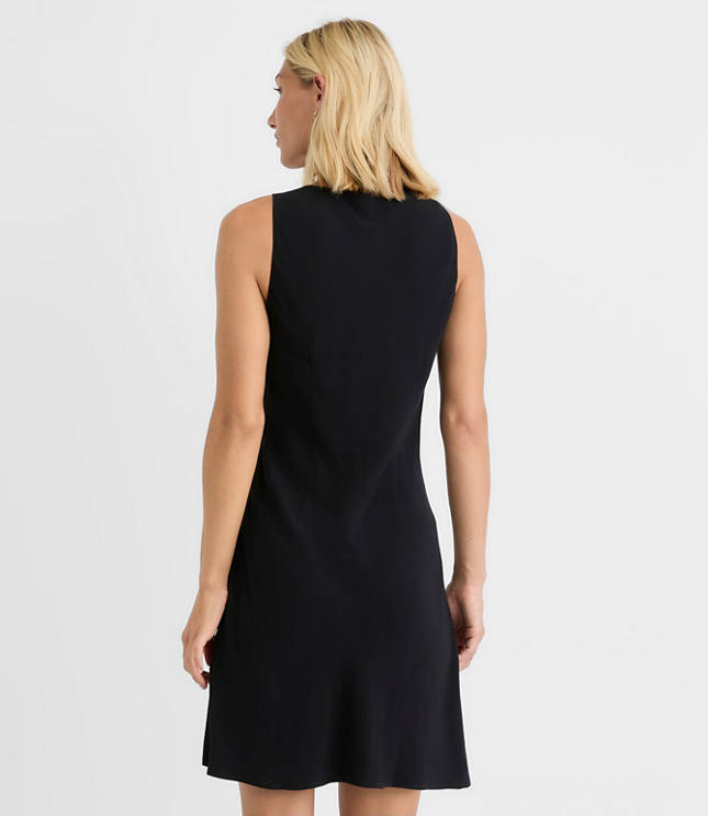 Petite V-Neck Mini Dress