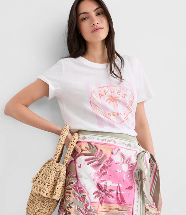 Petite Après Beach Everyday Crew Tee