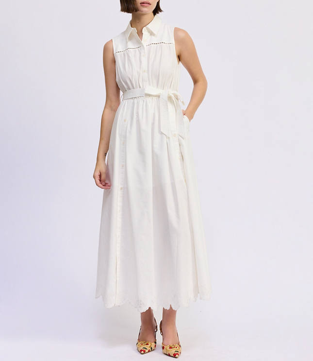 En Saison Brittany Maxi Shirtdress