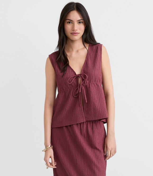 Stitchy Bow Top