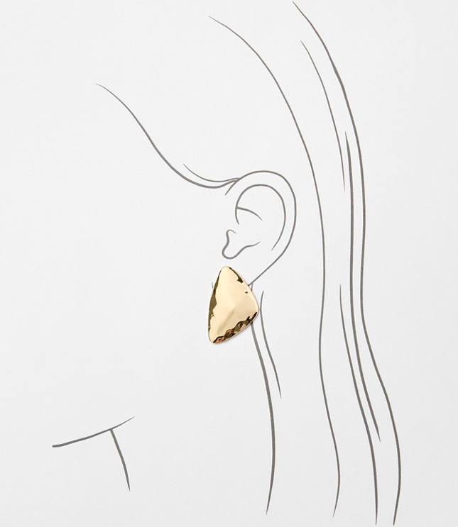 Triangle Statement Stud Earrings