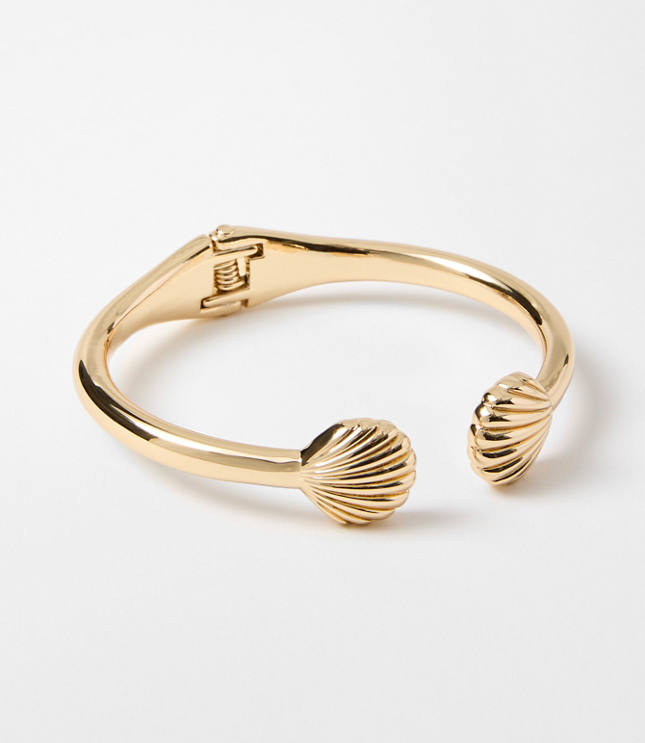 Seashell Open Cuff Bracelet carousel Product Image 1