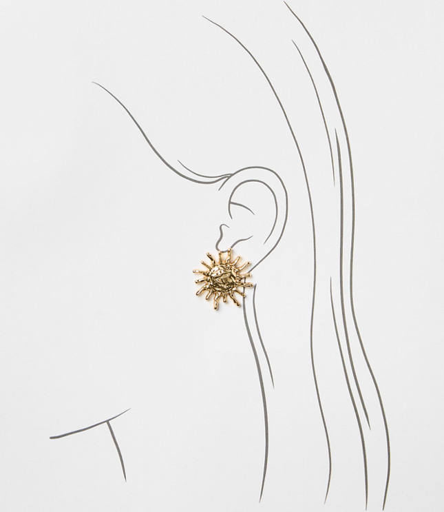 Sun Stud Earrings