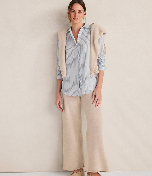 Haven Well Within The Daily Shirt in Linen Stripe