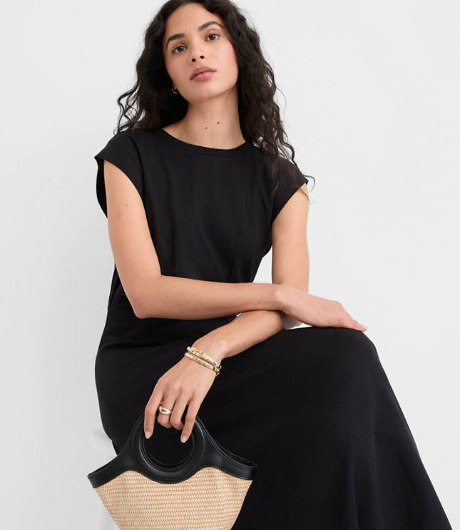 Wedge Tee Midi Dress