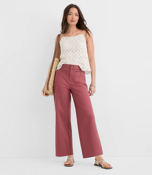 Palmer Wide Leg Crop Pants