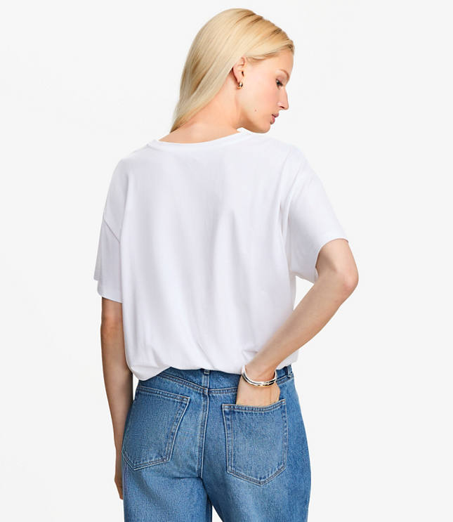 Bubble Hem Tee
