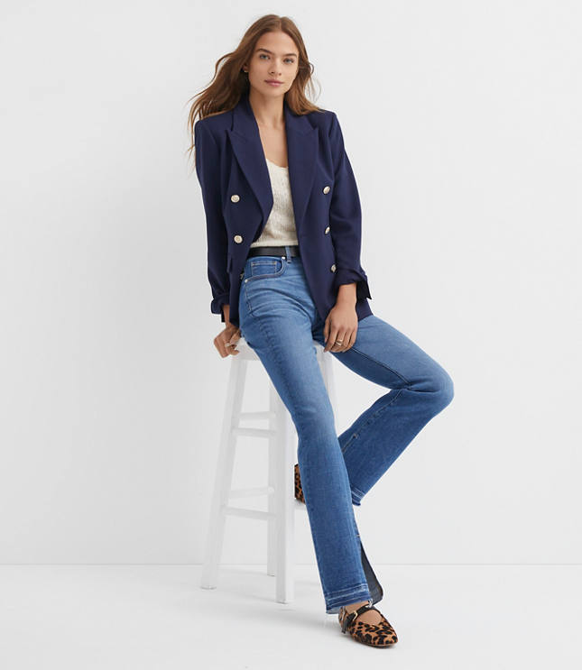 Tailored Double Breasted Blazer