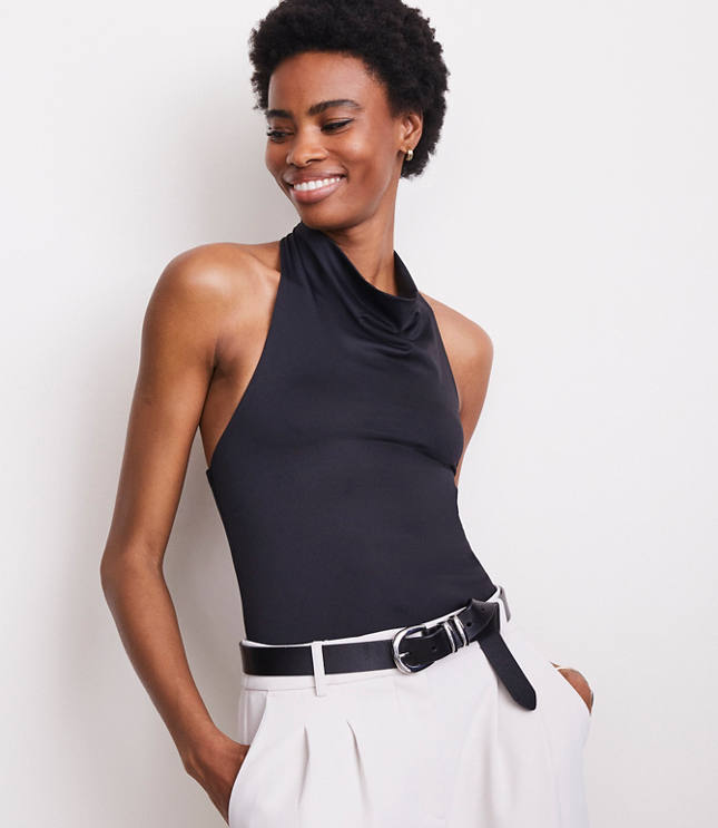 Petite LOFT Versa 360 Knit Halter Top