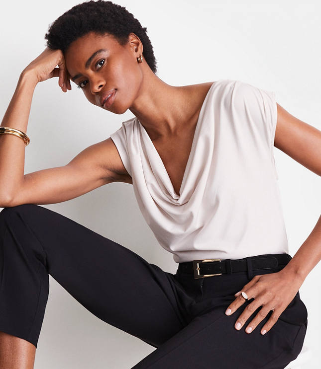 LOFT Versa Cowl Neck Top