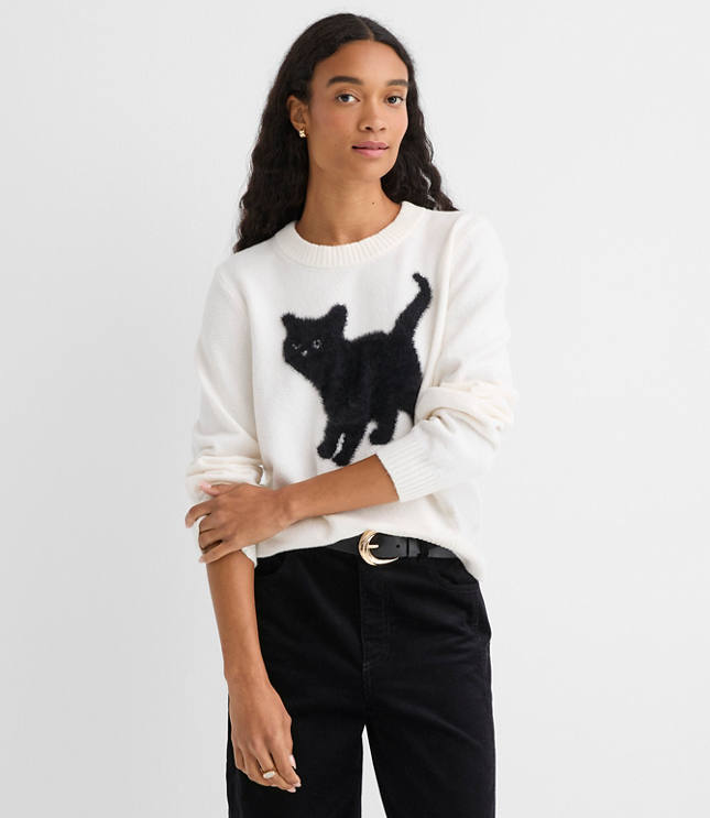 Black Cat Sweater