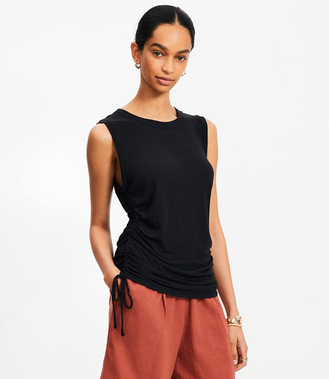 Dydine Tank Heart - Fine Linen ブラック XS Dydine Tank Heart - Fine Linen ブラック XS（BASERANGE
